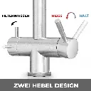 3-Wege-Armatur ZARA INOX L-Auslauf in Edelstahl Massiv4.webp
