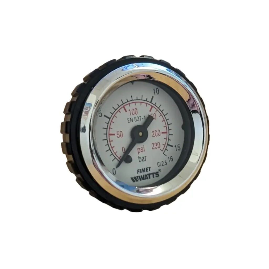 Manometer für SPRUDELUX SENNA GAS RO/UF + NUOVO, Druckmesser, Druckmessgerät