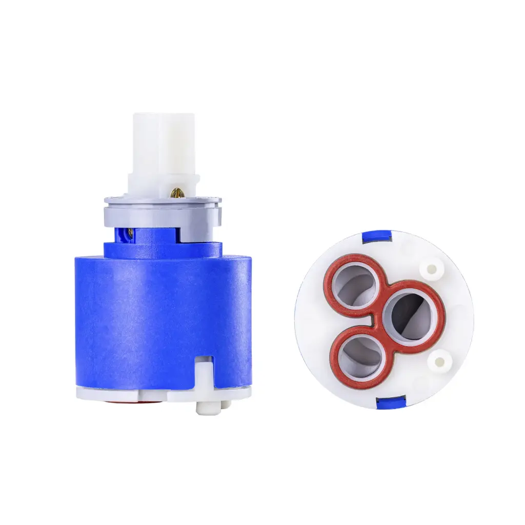Kartusche Kalt/Warmwasser Mischwasser für Designer Spiralfeder 3-Wege-Armatur LUXURY