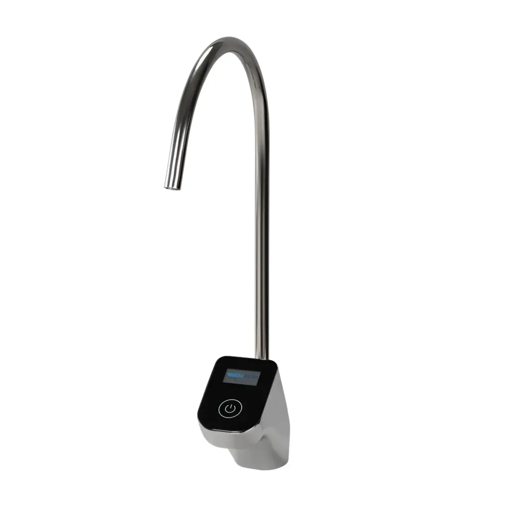 Ein-Weg-Osmose-Wasserhahn APOLLO TOUCH LCD drucklos inkl. Magnet-Ventil | geeignet für AMWAY eSpring